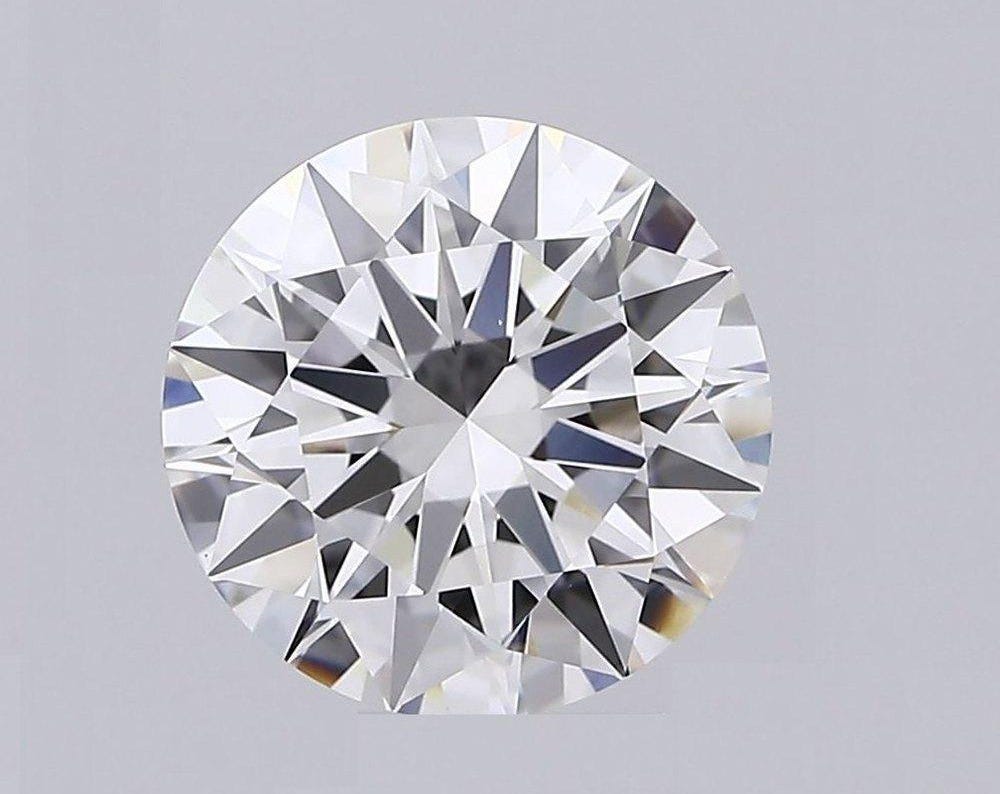 1.50 Carat Round Cut Lab Grown Diamond IGI Certified