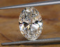 Certified 2.50 Ct Oval-Cut Lab-Grown Diamond