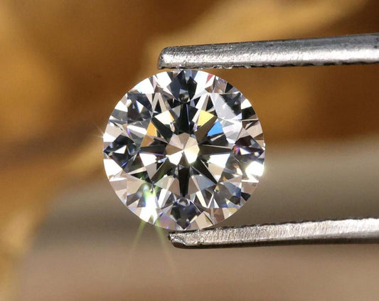 1 Carat Round Cut Lab Grown Diamond IGI Certified