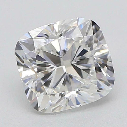 1 Carat IGI Certified Lab Grown Cushion Cut Diamond by Luna Vibe Gems