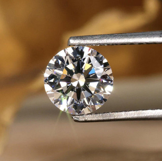 1.50 Carat Round Cut Lab Grown Diamond IGI Certified / Hand Made Round Cut Cvd diamond / E-F Colour VVS Clarity Loose Cvd Diamond